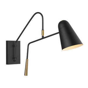 Simon 1 Light Wall Light Elstead small 0