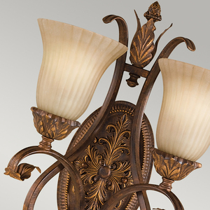 Sonoma Valley 2 Light Wall Light  Elstead small 2