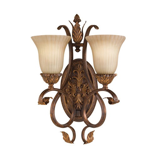 Check Sonoma Valley 2 Light Wall Light  Elstead