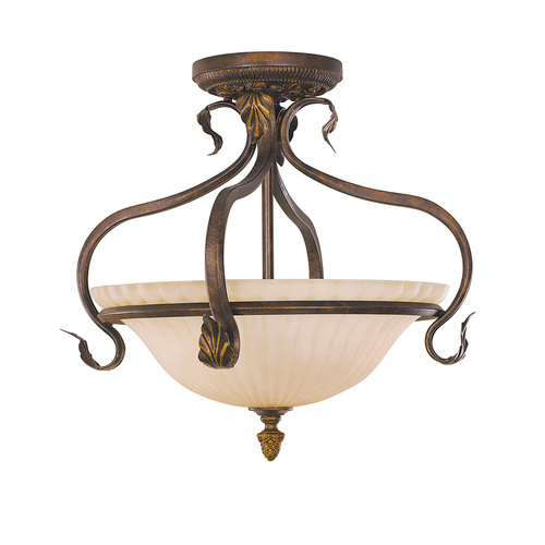Check Sonoma Valley 3 Light Semi-Flush  Elstead