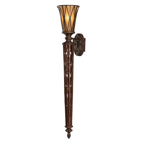 Check Triomphe 1 Light Wall Torchiere Elstead