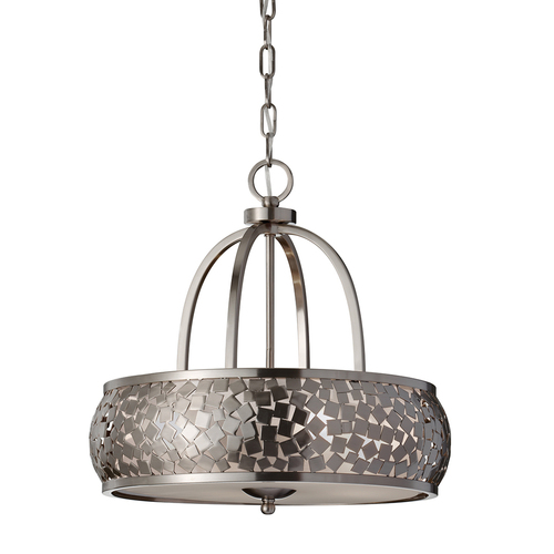 Check Zara 4 Light Chandelier Elstead