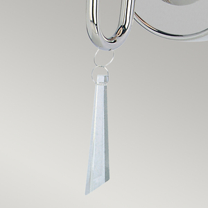 Finsbury Park 1 Light Wall Light - Polished Nickel Elstead small 3