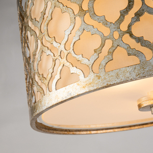 Arabella 2 Light Flush Mount Elstead small 1