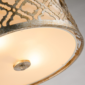 Arabella 2 Light Flush Mount Elstead small 2