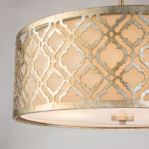 Arabella 3 Light Duo-Mount Large Pendant Elstead small 2