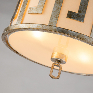Lemuria 2 Light Duo-Mount Pendant Lamp Medium Elstead. small 1