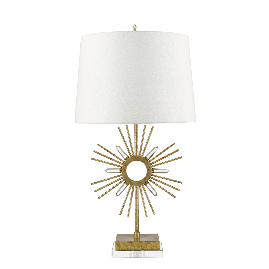 Sun King 1 Light Table Lamp Elstead