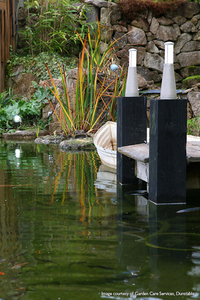Beta Aluminium Plain Bollard Elstead small 1