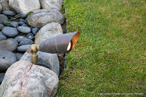 Bronze Raw Copper & Brass Spotlight Elstead small 3