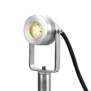 Spennymoor Starter kit including 3 x 12V Spotlights, 3 x Poles, 6m cable & 12V Transformer Elstead small 1