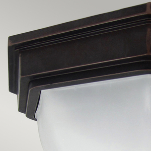 Fairford 1 Light Flush Lantern Elstead small 1