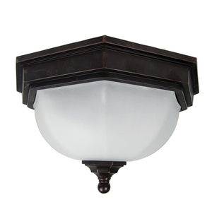 Fairford 1 Light Flush Lantern Elstead small 0