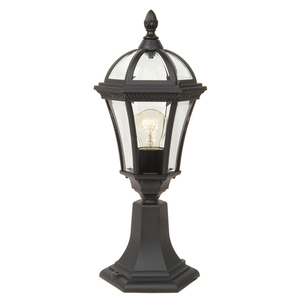Ledbury 1 Light Pedestal Lantern Elstead small 0