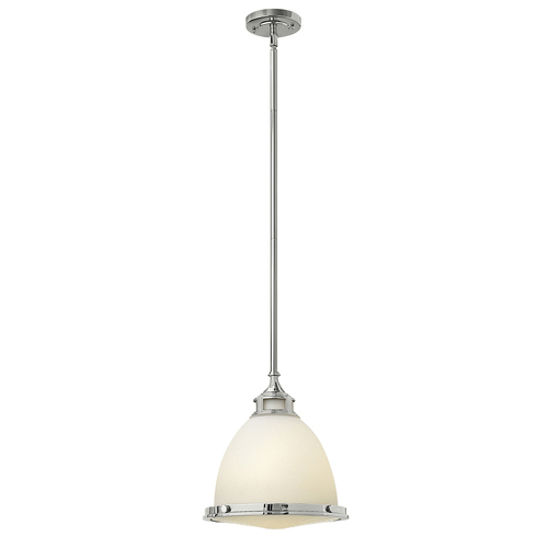 Check Amelia 1 Light Medium Pendant - Chrome Elstead