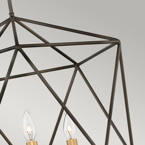 Astrid 3 Light Pendant Chandelier Elstead small 2