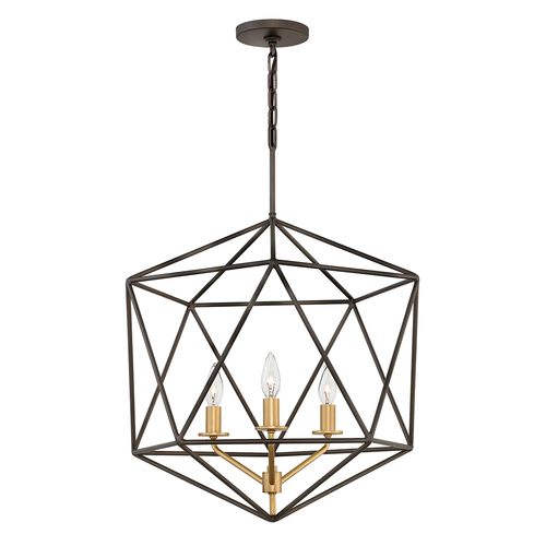 Check Astrid 3 Light Pendant Chandelier Elstead