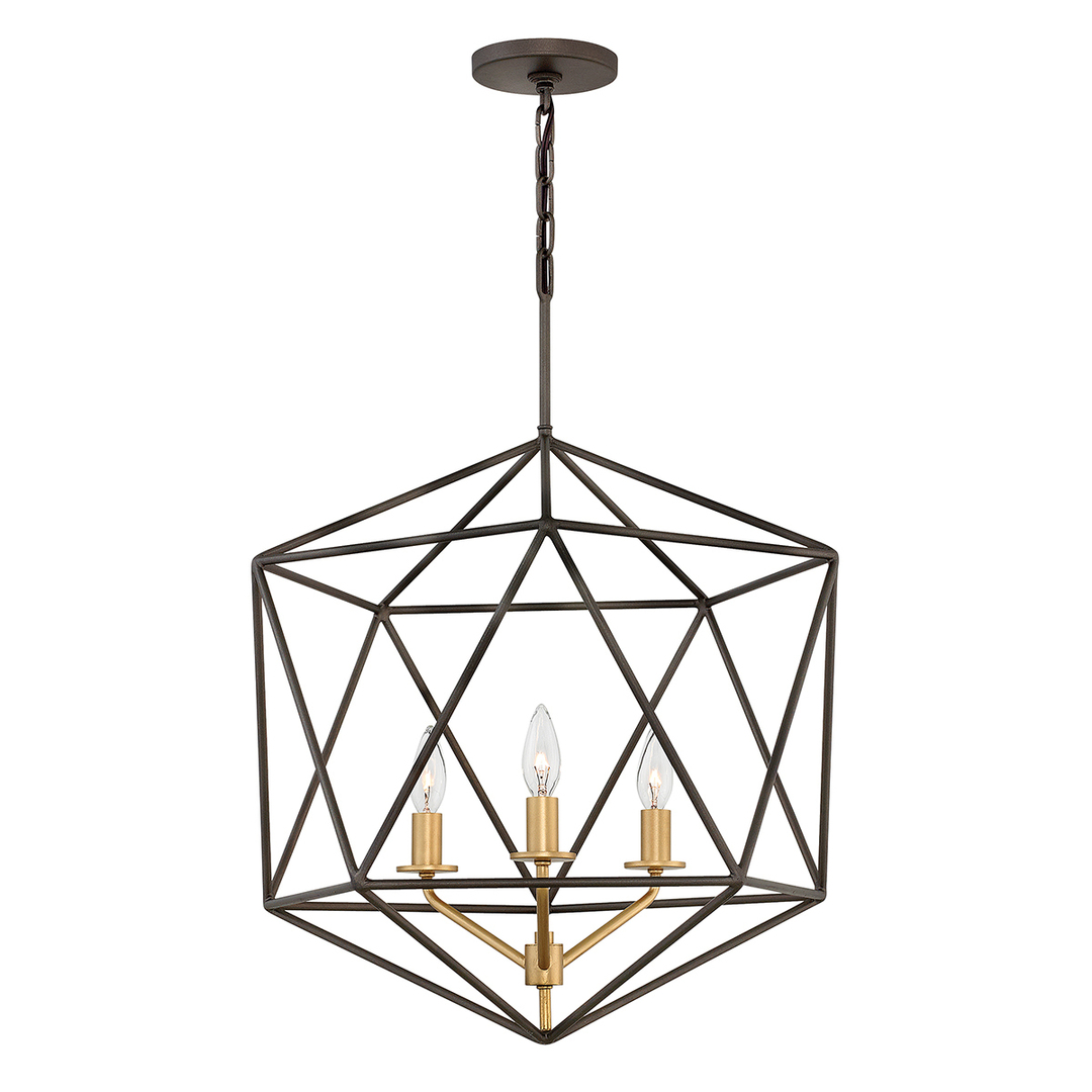 Astrid 3 Light Pendant Kronleuchter Elstead