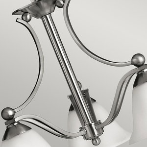 Bolla 3 Light Chandelier Elstead small 2