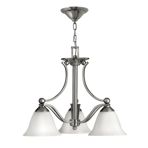 Check Bolla 3 Light Chandelier Elstead