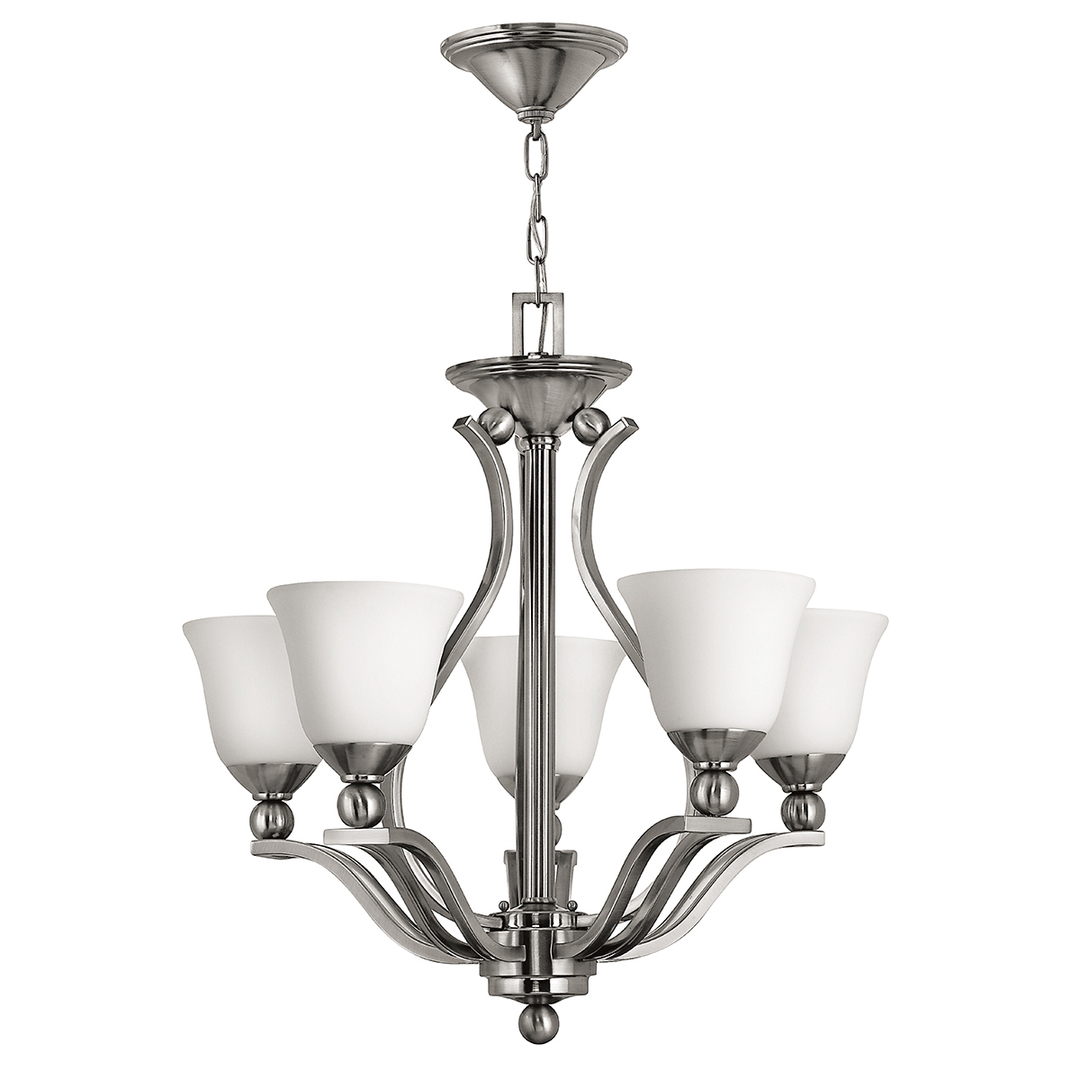 Bolla 5 Light Chandelier Elstead