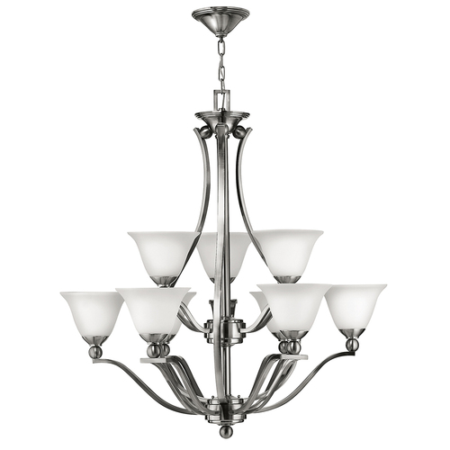 Check Bolla 9 Light Chandelier Elstead