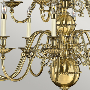 Cambridge 15 Light Chandelier Elstead small 3