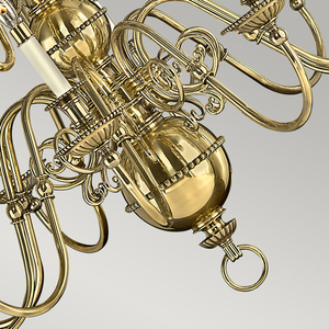 Cambridge 15 Light Chandelier Elstead small 4