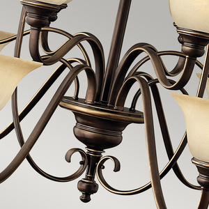 Cello 15 Light Chandelier  Elstead small 3