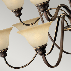 Cello 15 Light Chandelier  Elstead small 4