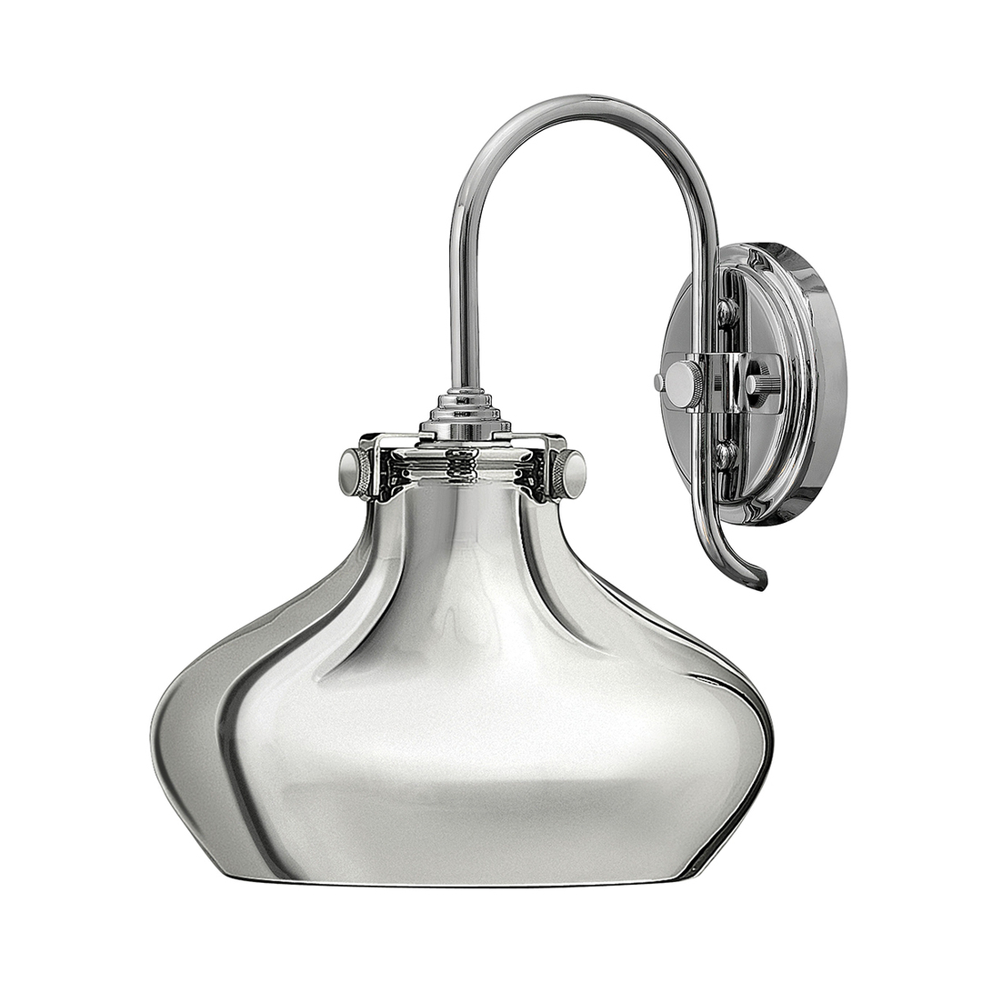 Congress 1 Light Wall Light - Chrome Elstead