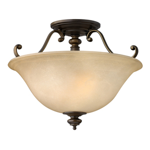 Dunhill 2 Light Semi-Flush Elstead small 0