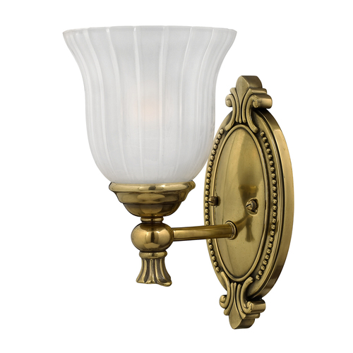 Check Francoise 1 Light Wall Light Elstead