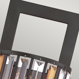 Gemma 2 Light Wall Light - Vintage Bronze Elstead small 1