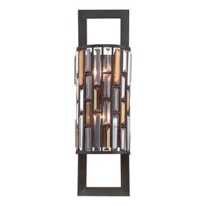 Gemma 2 Light Wall Light - Vintage Bronze Elstead small 0