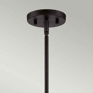 Gemma 3 Light Pendant - Vintage Bronze Elstead small 1