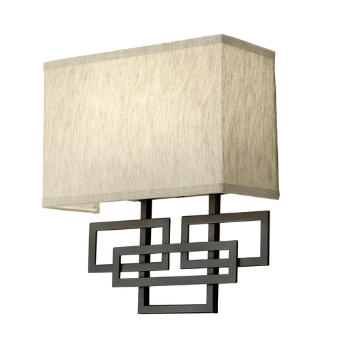 Check Lanza 2 Light Wall Light Elstead