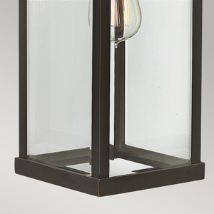 Manhattan 1 Light Large Wall Lantern Elstead small 3