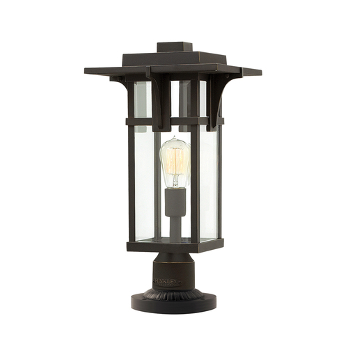 Check Manhattan 1 Light Pedestal Elstead