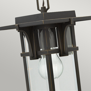 Manhattan 1 Light Chain Lantern Elstead small 2