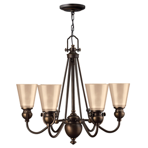 Mayflower 6 Light Chandelier Elstead small 0