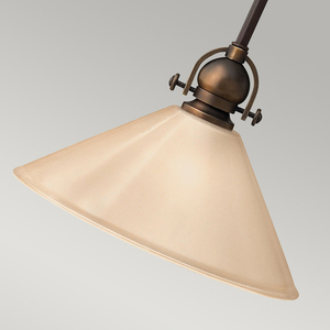 Elstead Mayflower 1 Light Mini Pendant Lamp. small 2