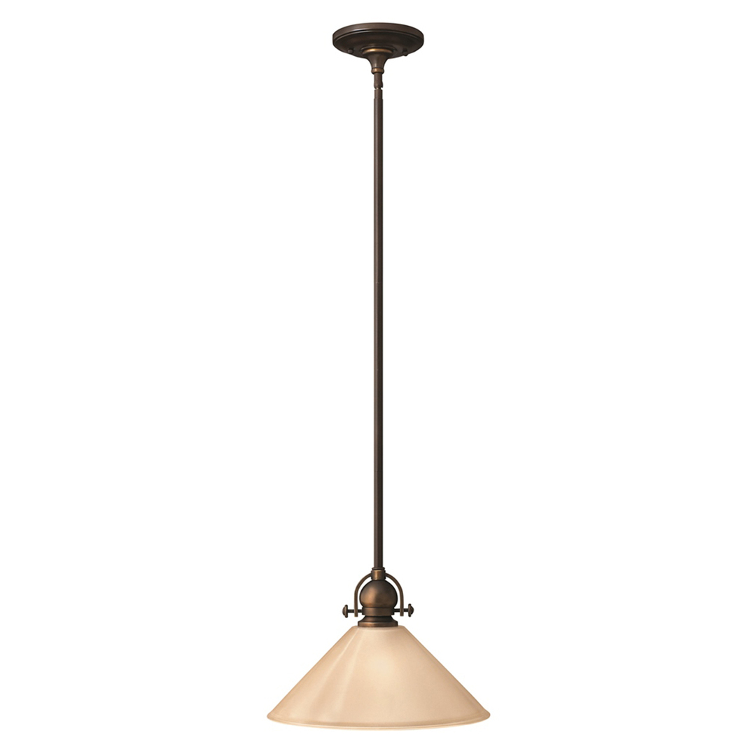 Elstead Mayflower 1 Light Mini Pendelleuchte.
