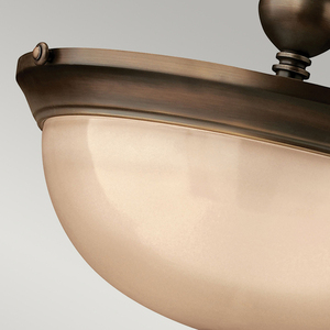 Mayflower 3 Light Semi-Flush Elstead small 2