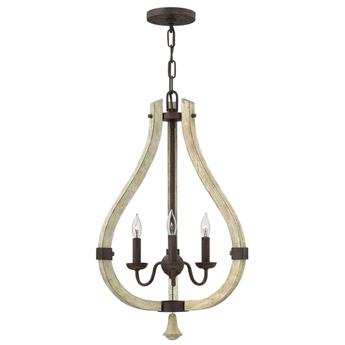 Check Middlefield 3 Light Chandelier  Elstead