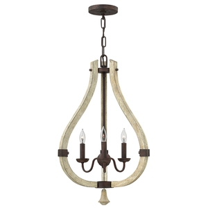 Middlefield 3 Light Chandelier  Elstead small 0