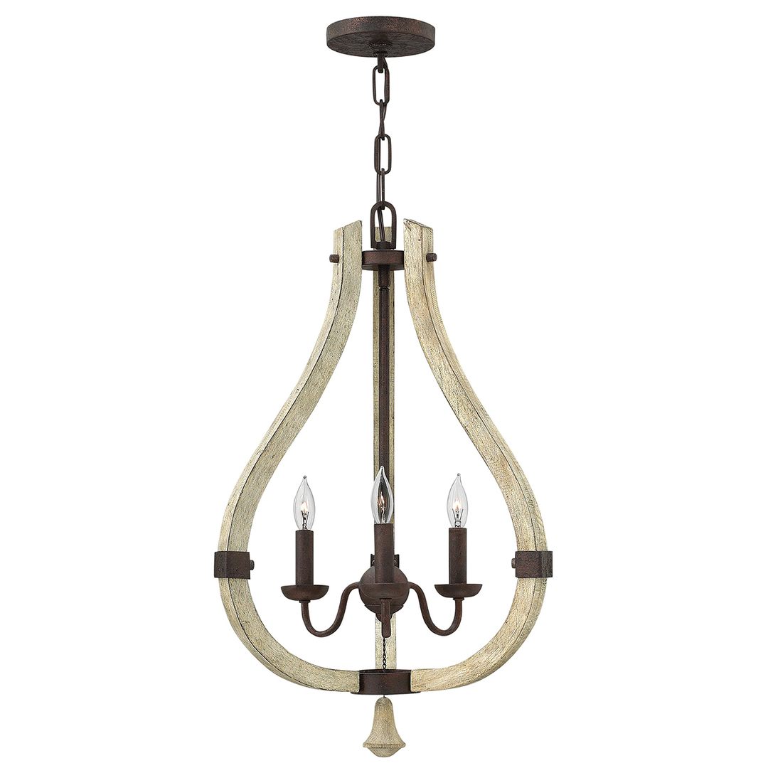 Middlefield 3 Licht Kronleuchter Elstead