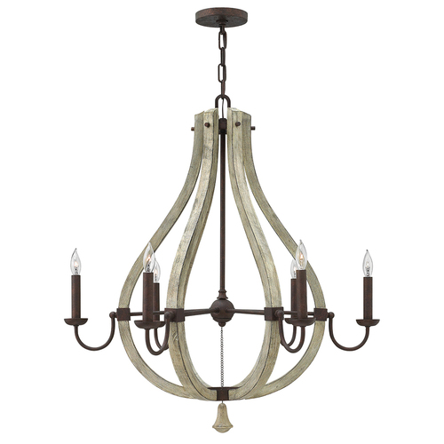 Check Middlefield 6 Light Chandelier  Elstead