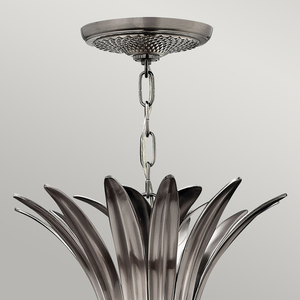 Plantation 4 Light Pentant - Polished Antique Nickel  Elstead small 1