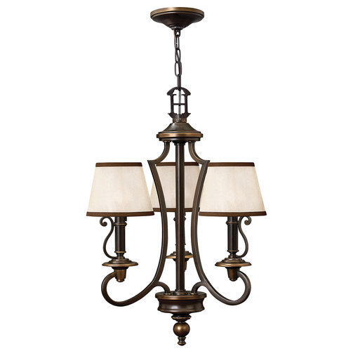 Check Plymouth 3 Light Chandelier Elstead
